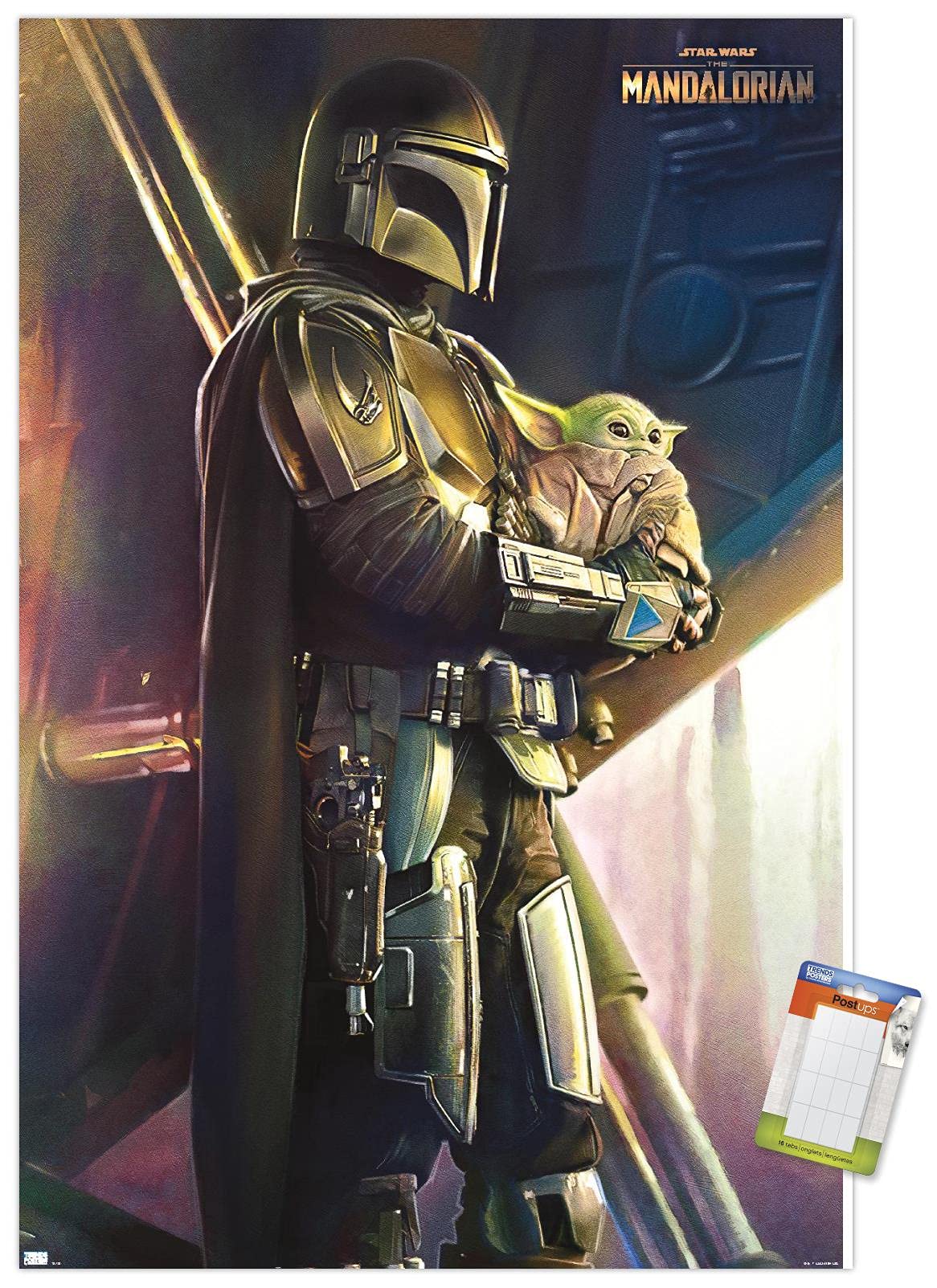 Amazon.com: Trends International Star Wars: The Mandalorian - Held